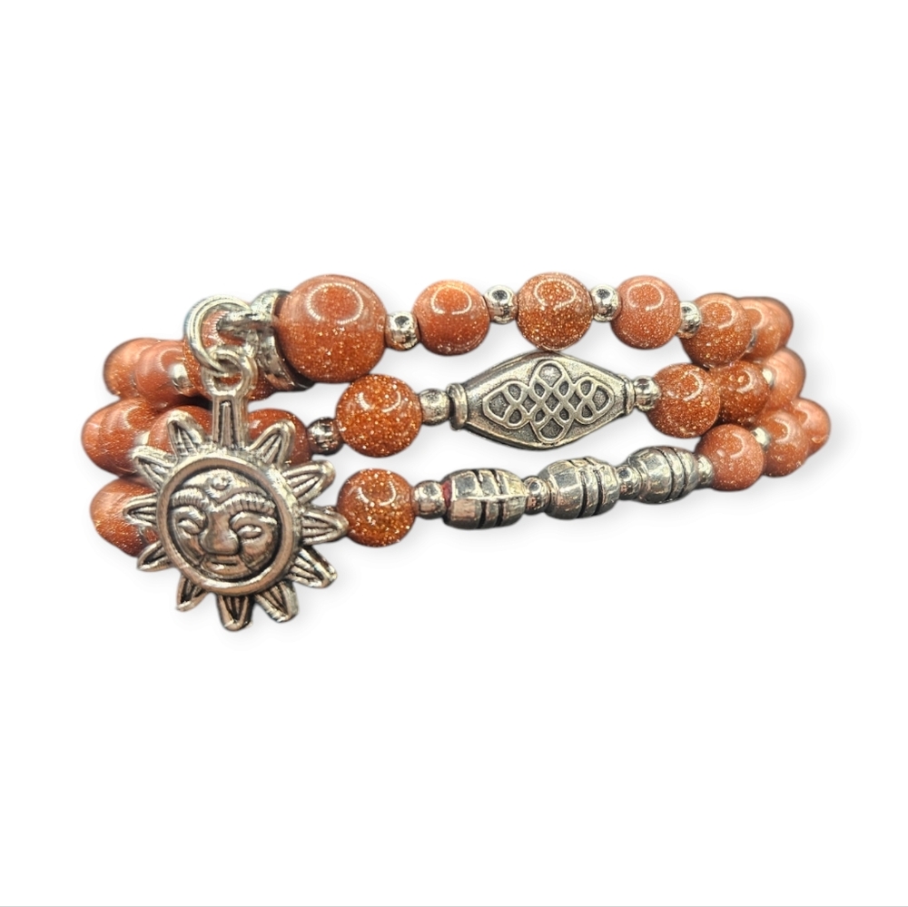 Gold Sandstone Bracelet